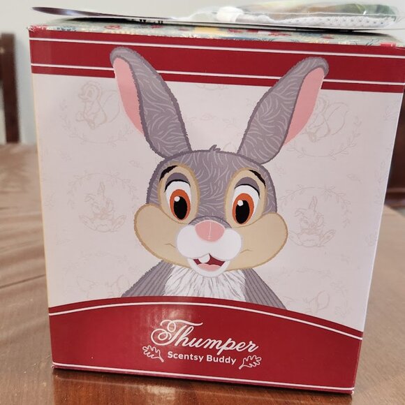 Scentsy Buddy Disney Thumper NEW IN BOX with Bambi Scentpack NEW - Picture 2 of 3